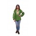 Embroidered Blouse "Happy Moments" green